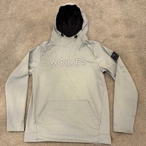 UNRL Monsters Timberwolves crossover hoodie-SMALL